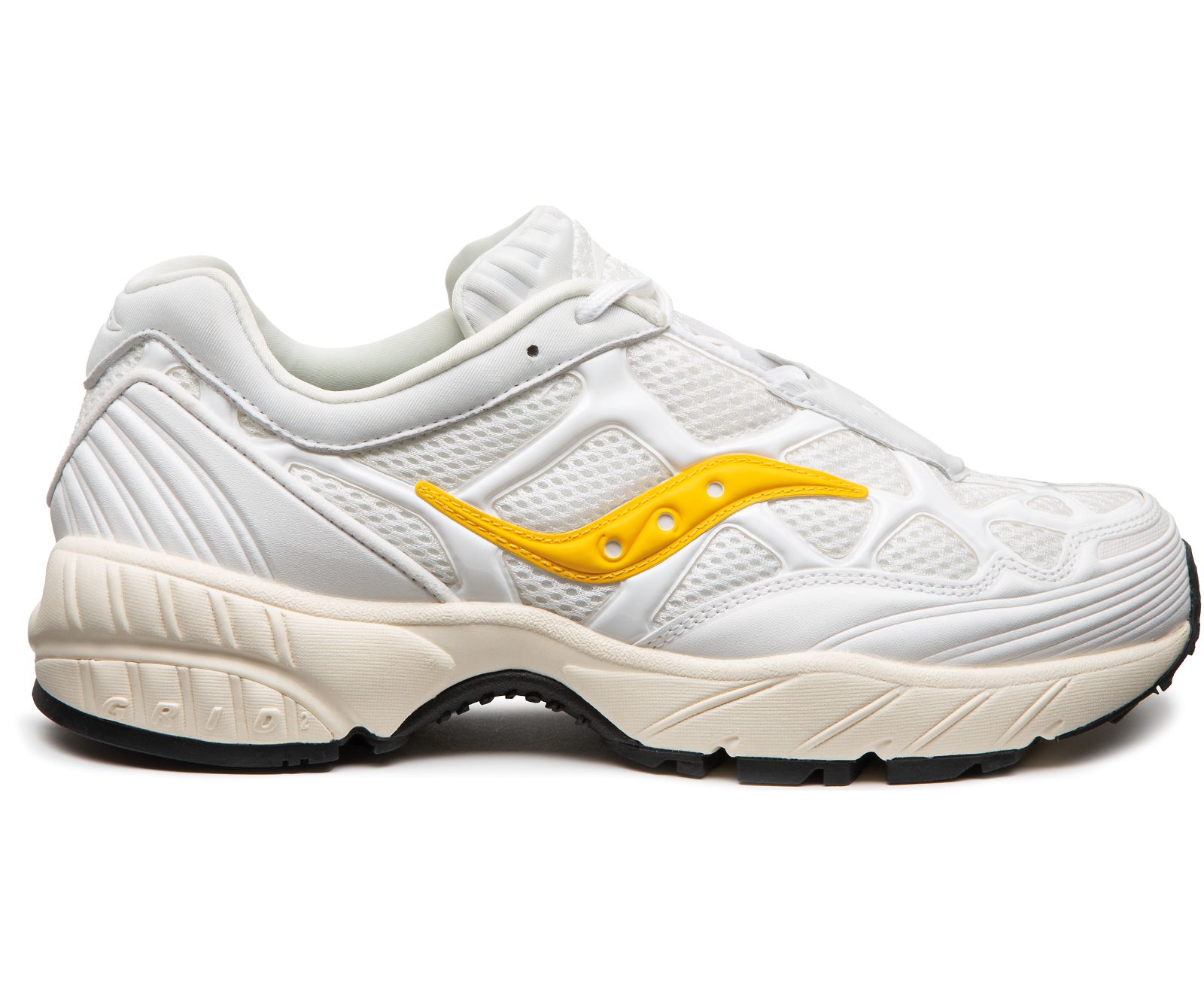 Women\'s Saucony Grid Web Originals White / Gold | Singapore 011AHKP